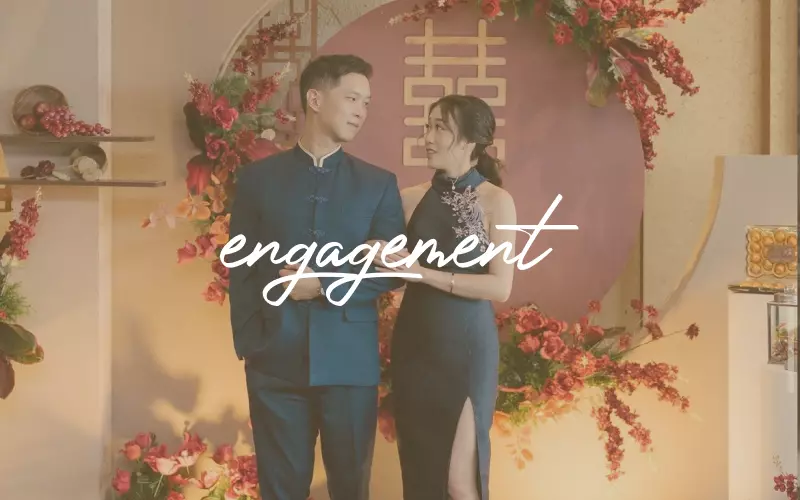 engagement dress