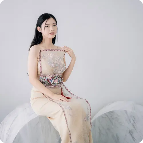 gaun pertunangan gaun engagement dress