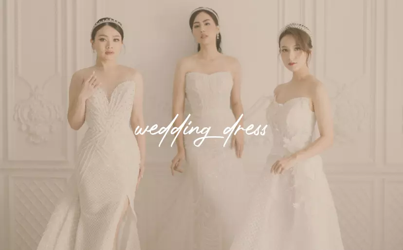 sewa wedding dress surabaya