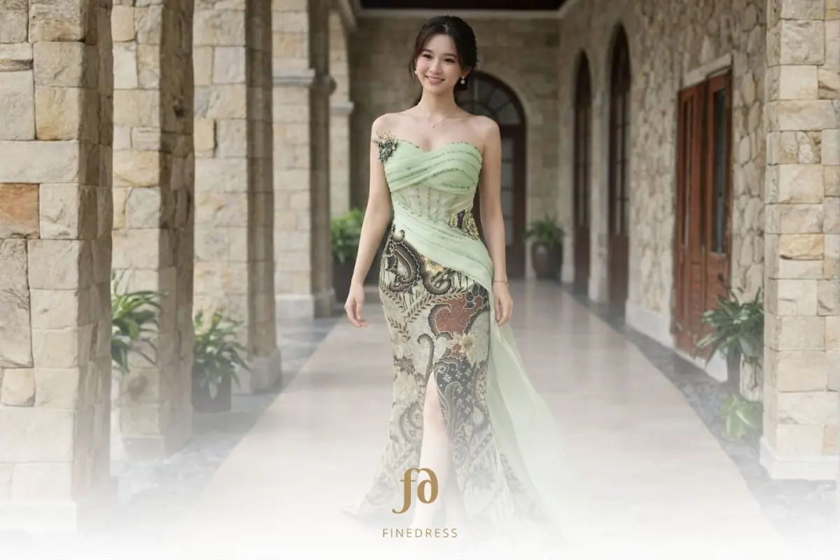 Koleksi Dress Kebaya Batik Terbaru dari Finedress, Tampil Berkelas di Hari Wisuda