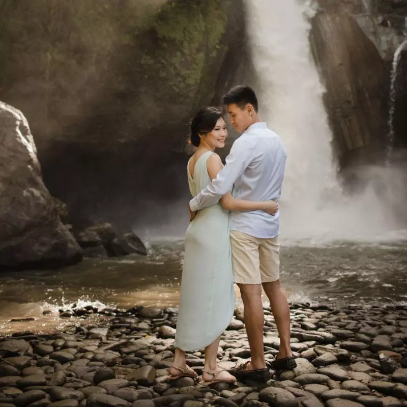 Prewedding di Air Terjun