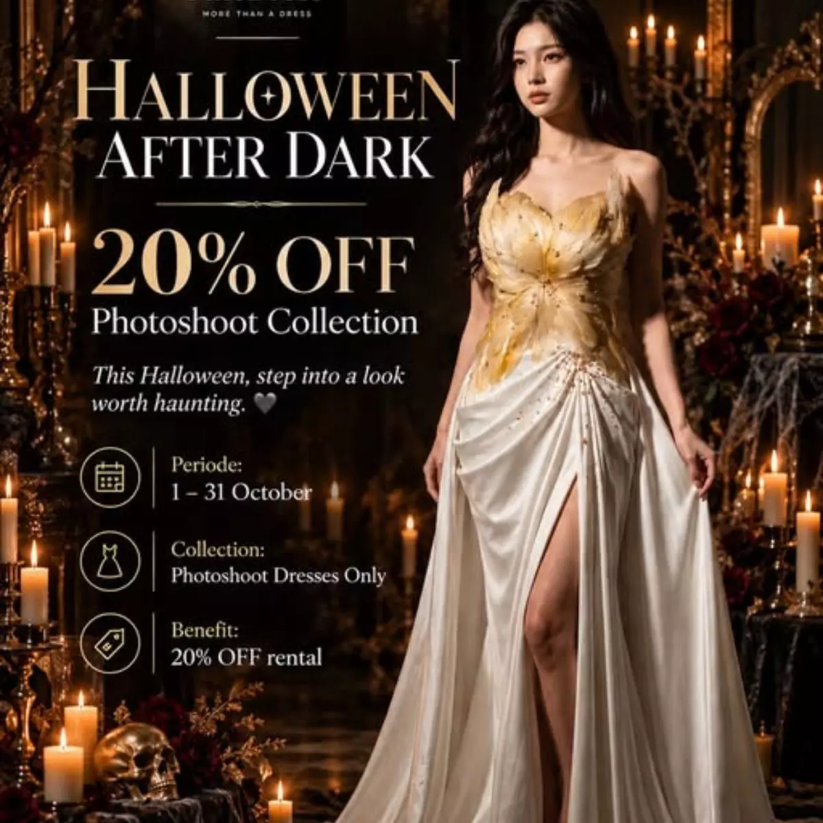 Promo Sewa Gaun Halloween Finedress